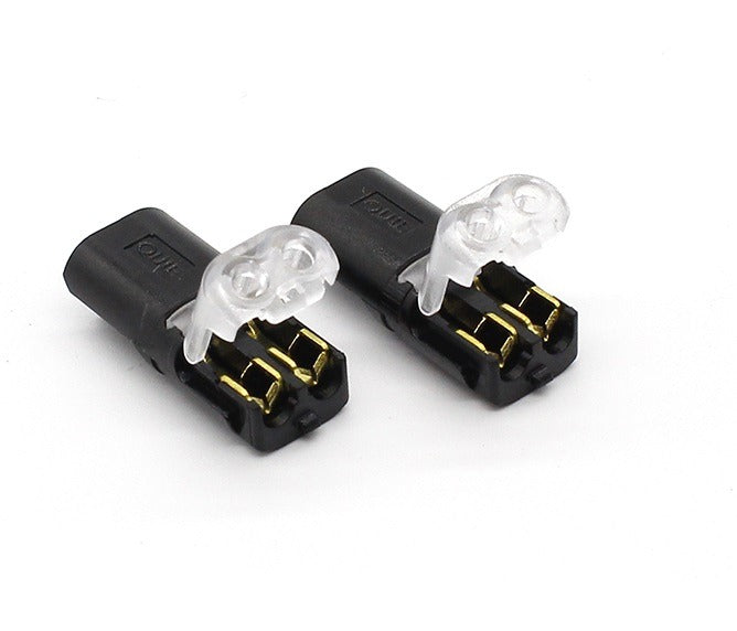 Quick cable connector - two-wire - set of 2 pieces