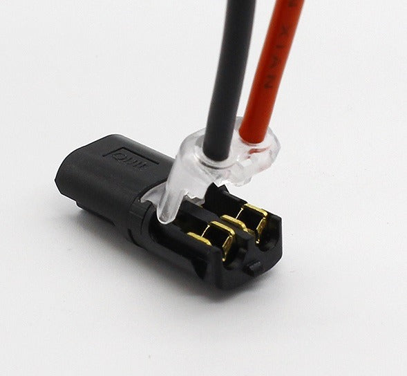 Quick cable connector - two-wire - set of 2 pieces
