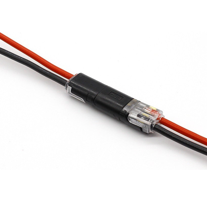 Quick cable connector - two-wire - set of 2 pieces