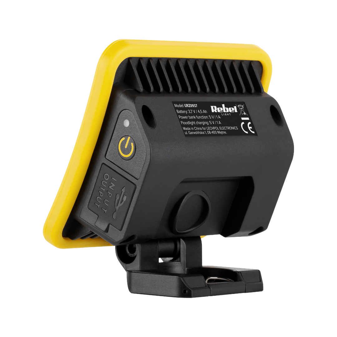 Mini LED schijnwerper - 10W - Oplaadbaar - Powerbankfunctie