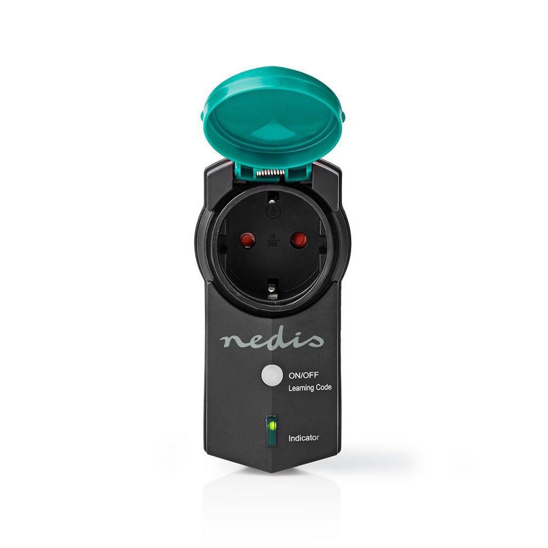 RF plug switch - 3680W - Receiver extension - For outdoor use
