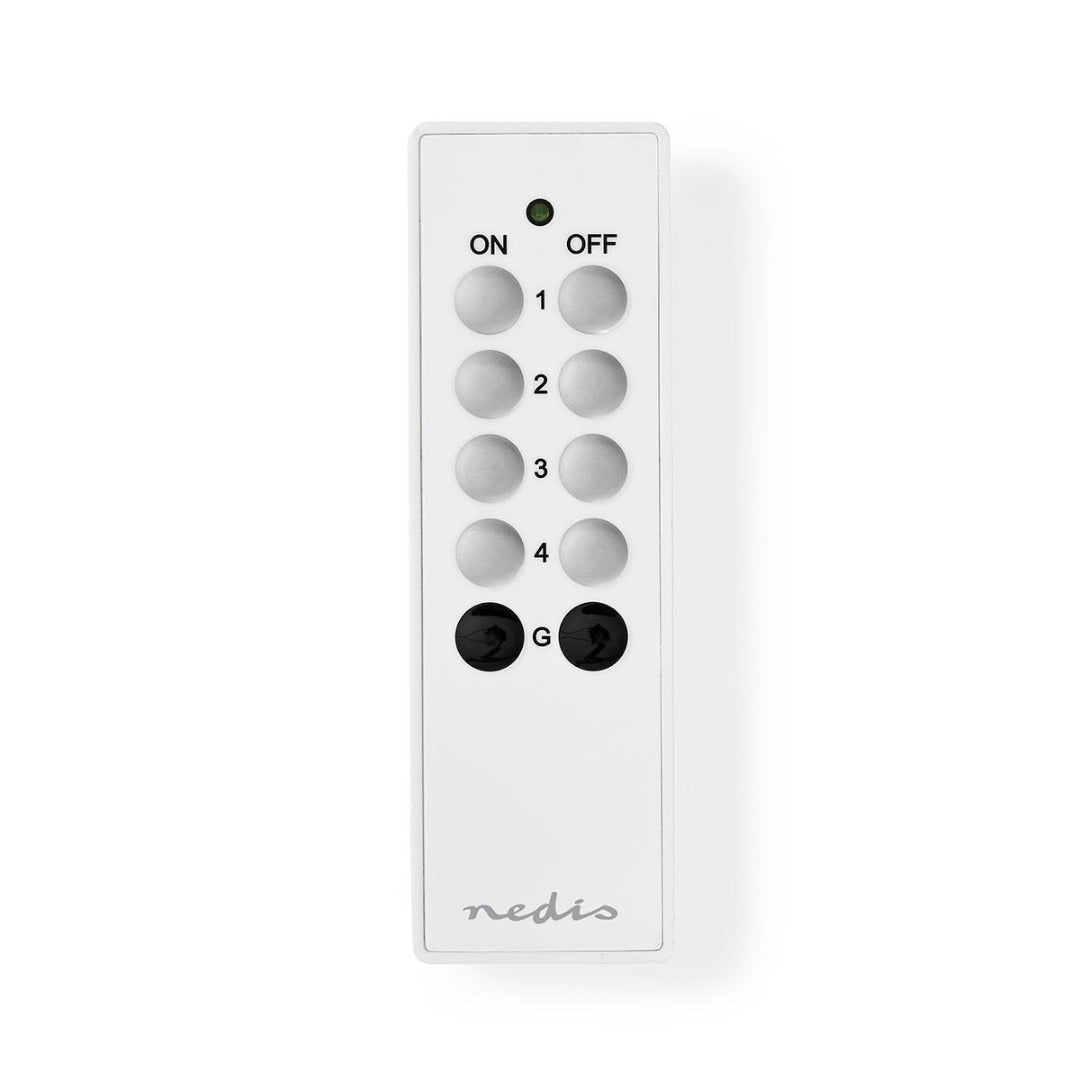 Plug with remote control - For outdoor use