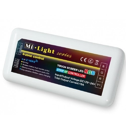 4-zone RGB LED strip touch RF controller SET