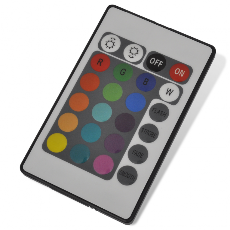 Lampe d'aquarium RGB 48 cm + contrôleur à 24 touches