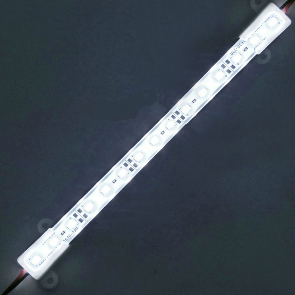 LED strip 21cm in aluminum profile - outdoor IP65 - neutral white