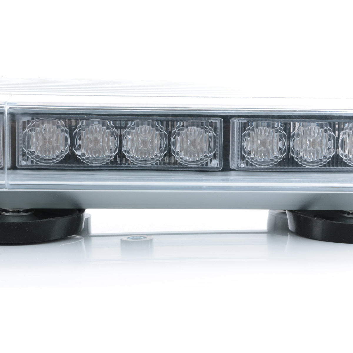 ORANGE 54cm - 40 LED roof flashing light LED - magnet mounting