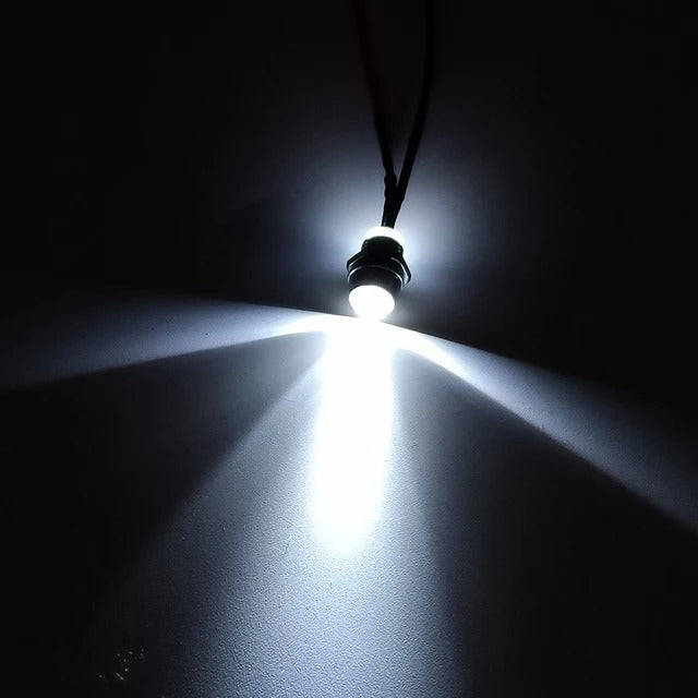Mini LED spotlight - Cold white - 10mm - 12/24V