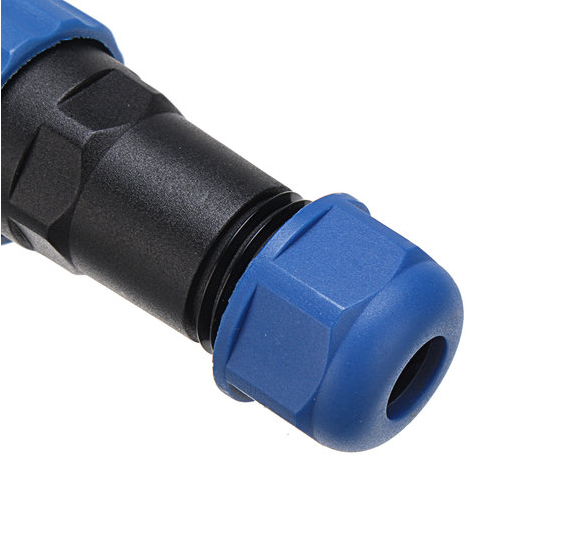 Male + socket - Waterdichte kabelverbinder - 2 aderig - IP68