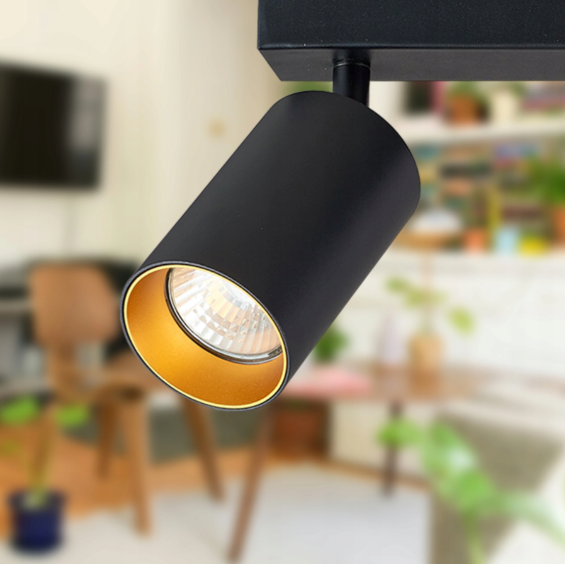 Surface-mounted ceiling spotlight - 2 pieces - GU10 fitting - Adjustable