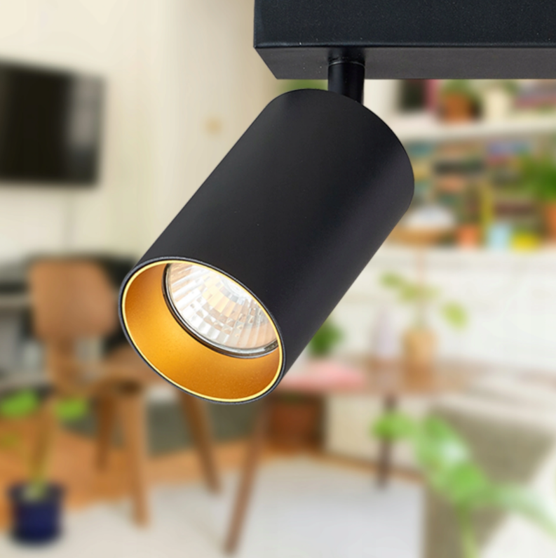 Surface-mounted ceiling spotlight - 3 pieces - GU10 fitting - Adjustable