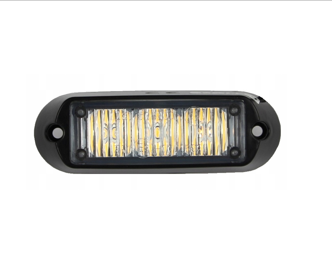 Bumper flasher white - 3 LED - 9W - R10/R65