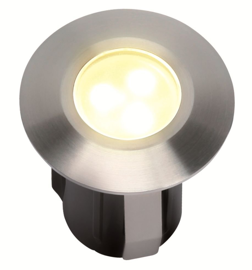 1 spot LED de terrasse - 12 V - 5 W - 42 mm - Kit complet