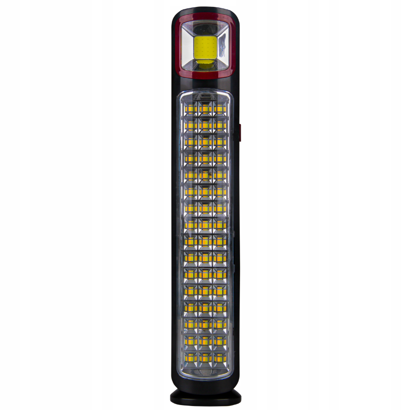 LED werkplaats lamp - 12.8W - Oplaadbaar + Solar - Koud wit