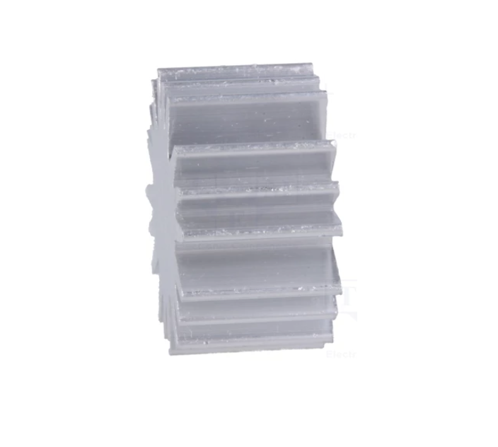 LED heatsink - Koellichaam - 6.3K/W - 20mm - Aluminium