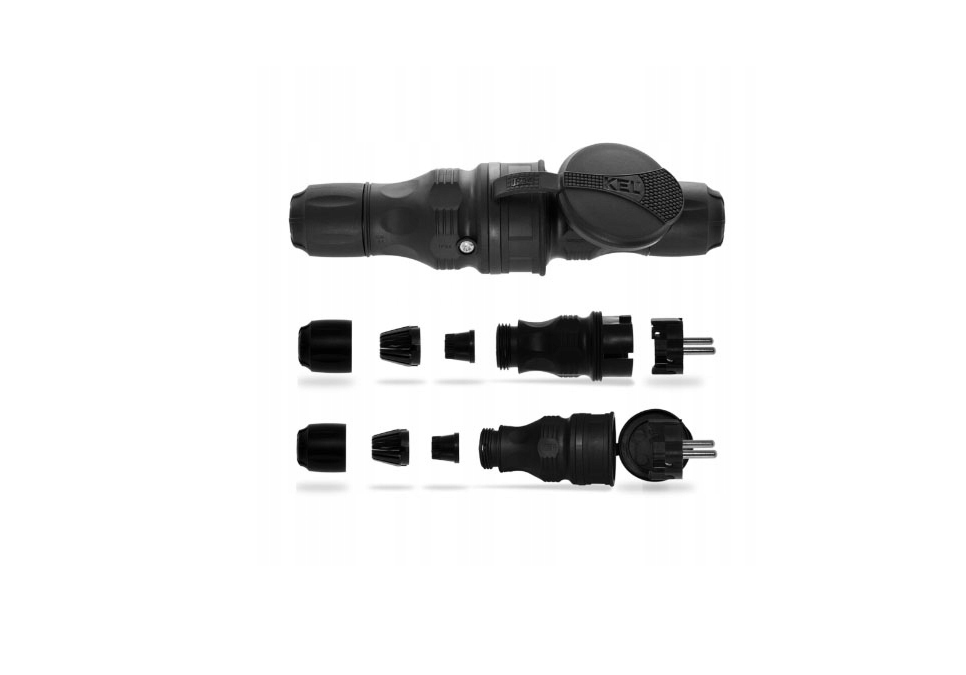Cable connector with plug - Penaarde - Waterproof