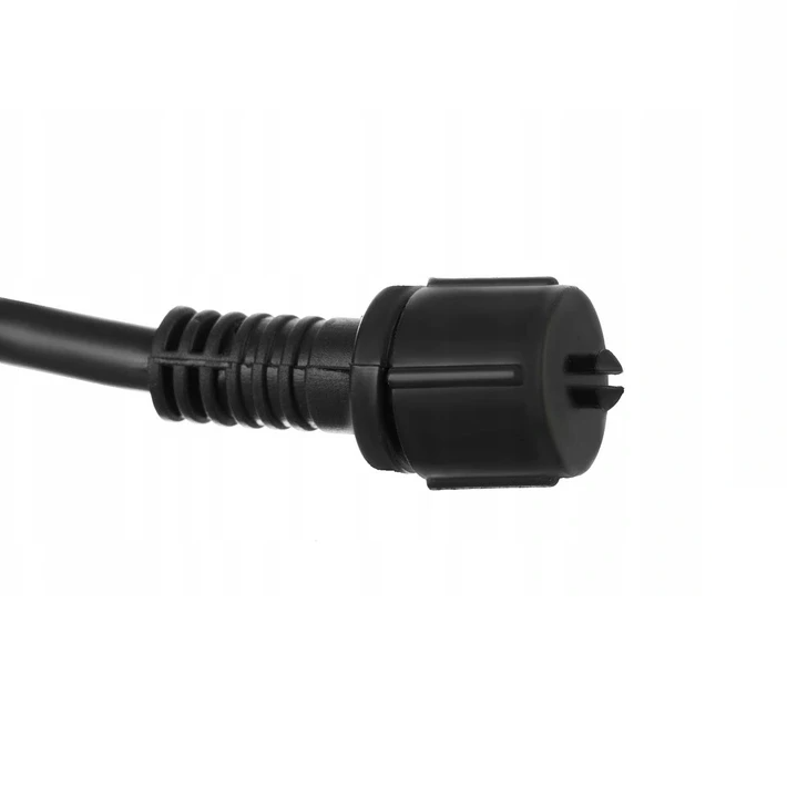 Prikkabel met hanglampen - 5 meter - 10 lampen - Warm wit - 24V