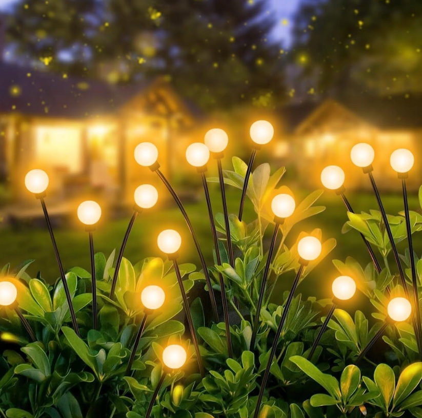 Lampe solaire de jardin à LED - 73 cm - Avec broche