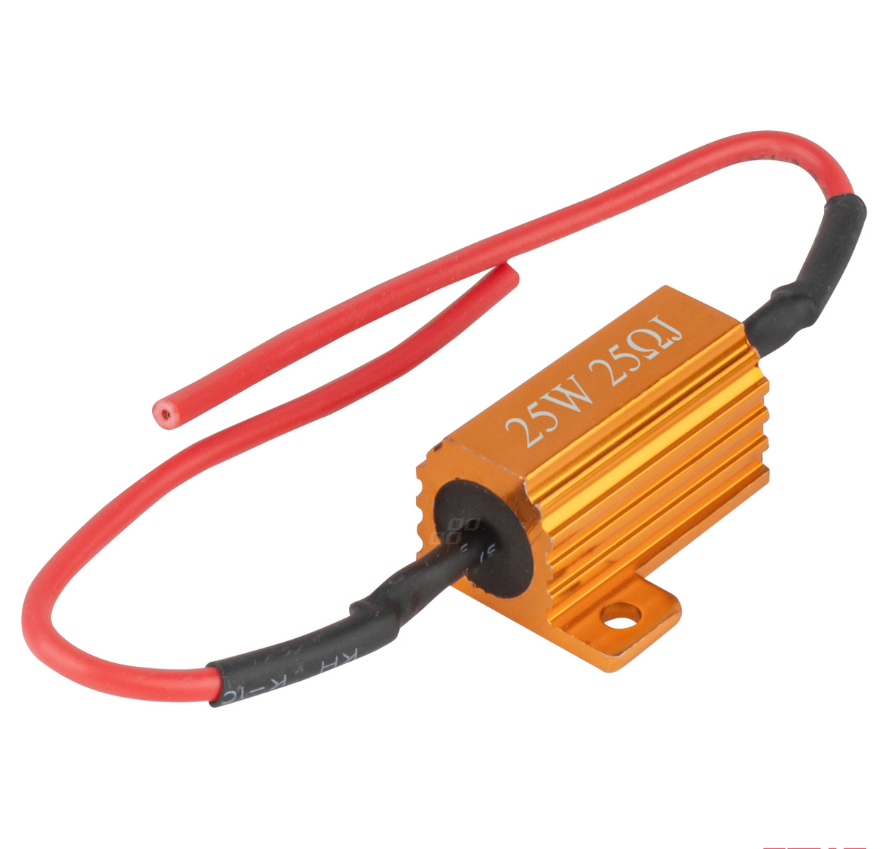 Résistance CANBUS - 12 V - 25 W - 25 Ω - À l'unité