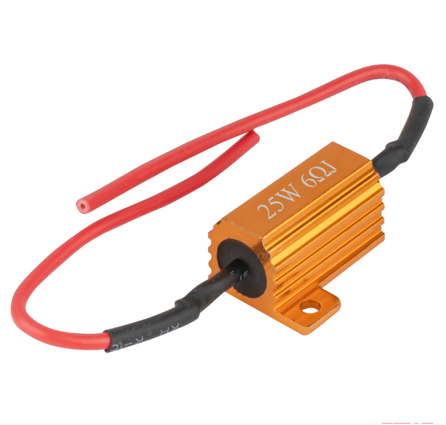 Résistance CANBUS - 12 V - 25 W - 6 ohms - À l'unité