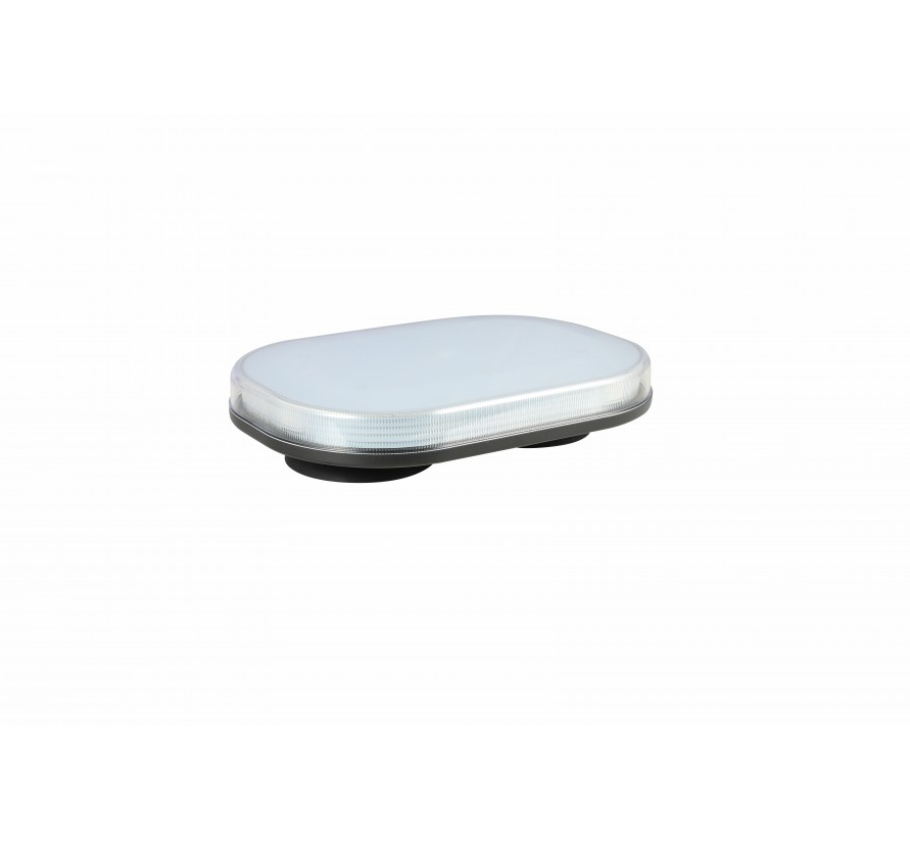 LED Roof Rotating Beacon R10/R65 - 60 LED – 248 x 171mm - Magnet - Orange