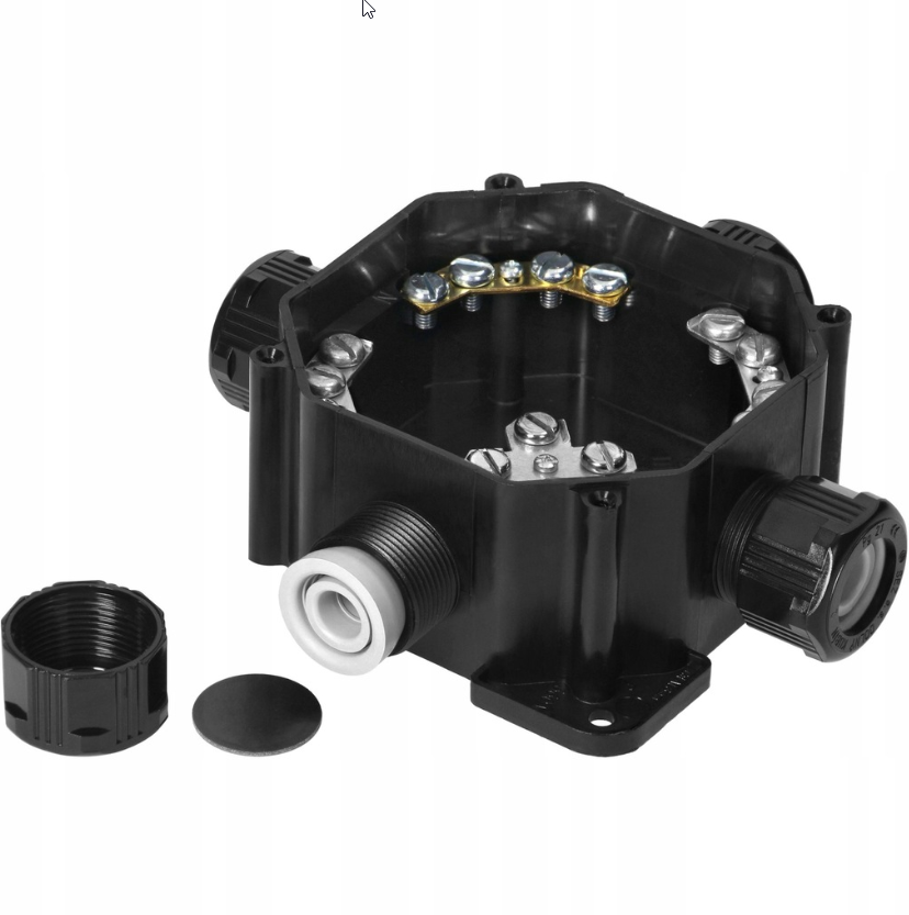 junction box for star and delta connections 4-way P67 - 144 x 144