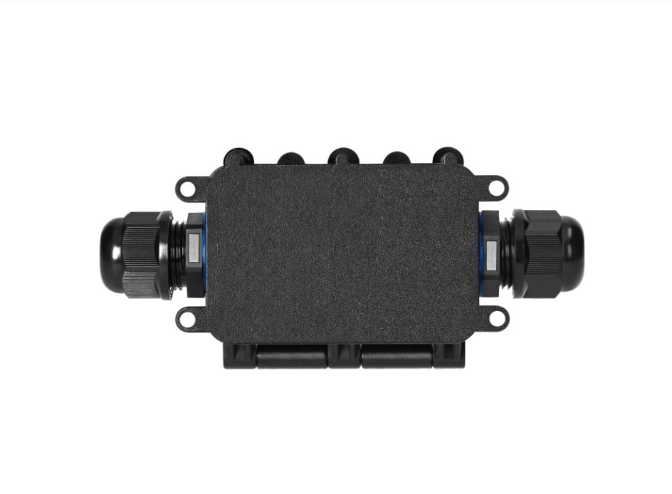 Junction box IP68 – 2-way - Impact-resistant and flame-retardant