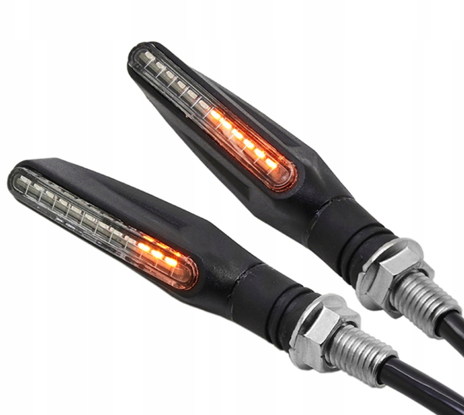Dynamische motor richtingaanwijzers - 12 LEDs - 2 stuks