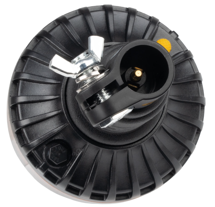 Gyrophare de toit à LED - Orange - 16 LED - R10/R65 - Support flexible