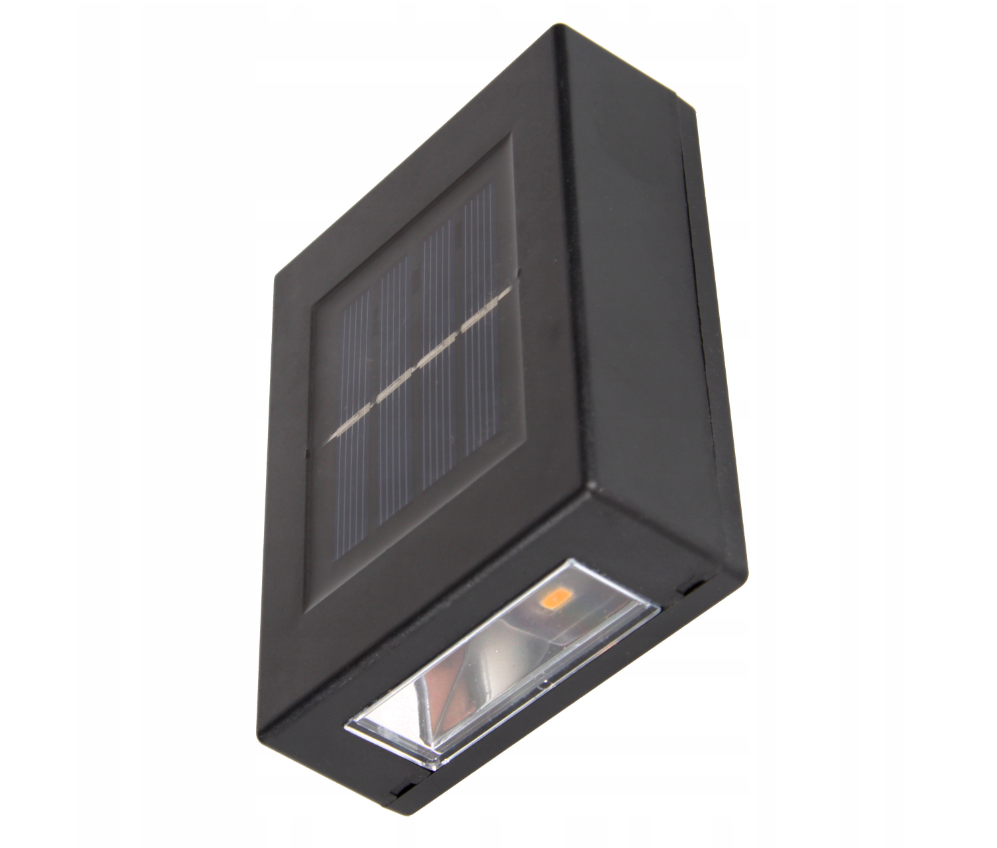 LED solar gevellamp - Neutraal wit - 2 kanten