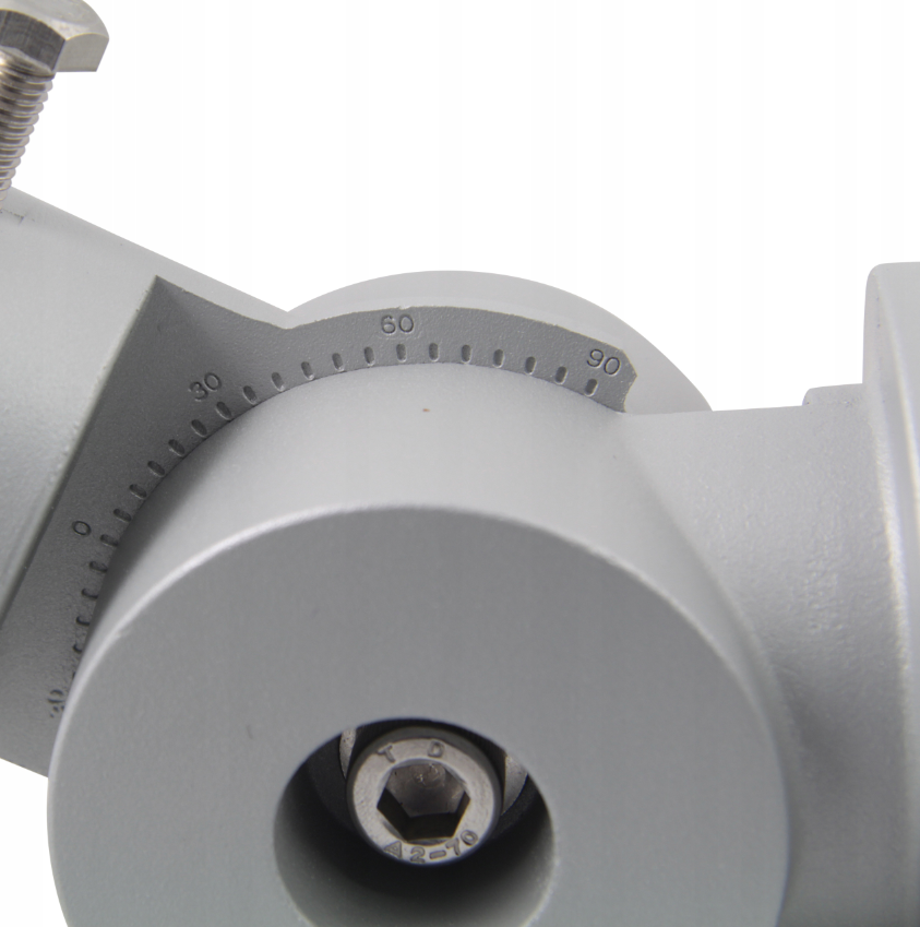 LED street lamp mounting - Tiltable - With cable entry - Adapter