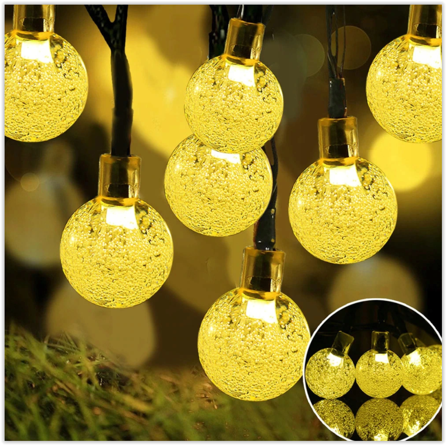 Kerst slinger solar - 20 LEDs - 485cm