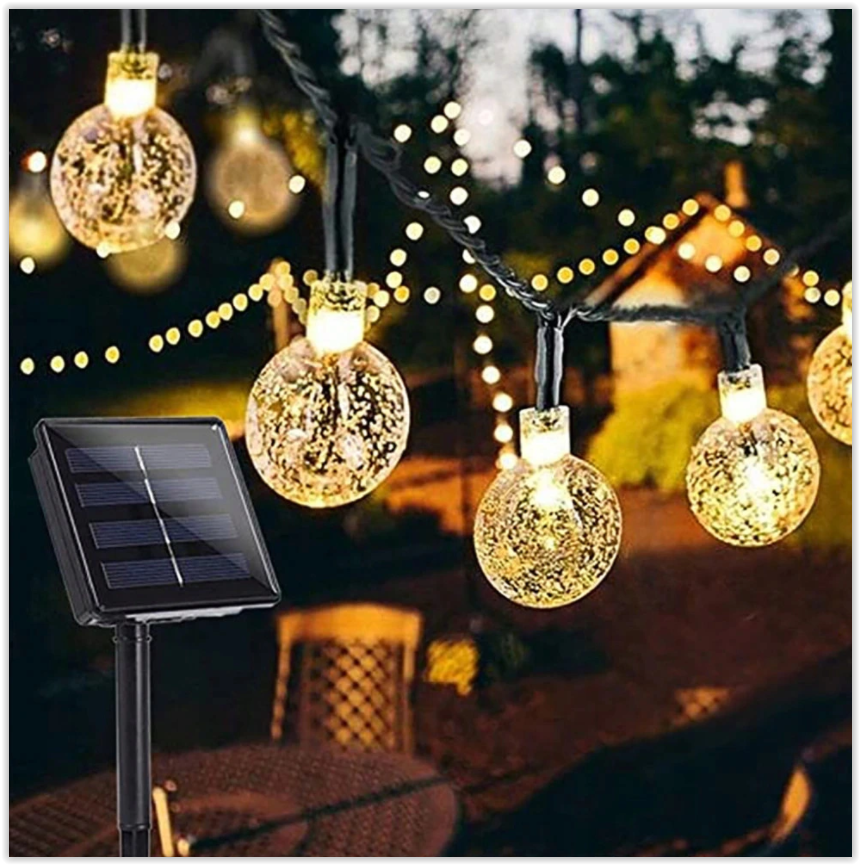 Kerst slinger solar - 20 LEDs - 485cm