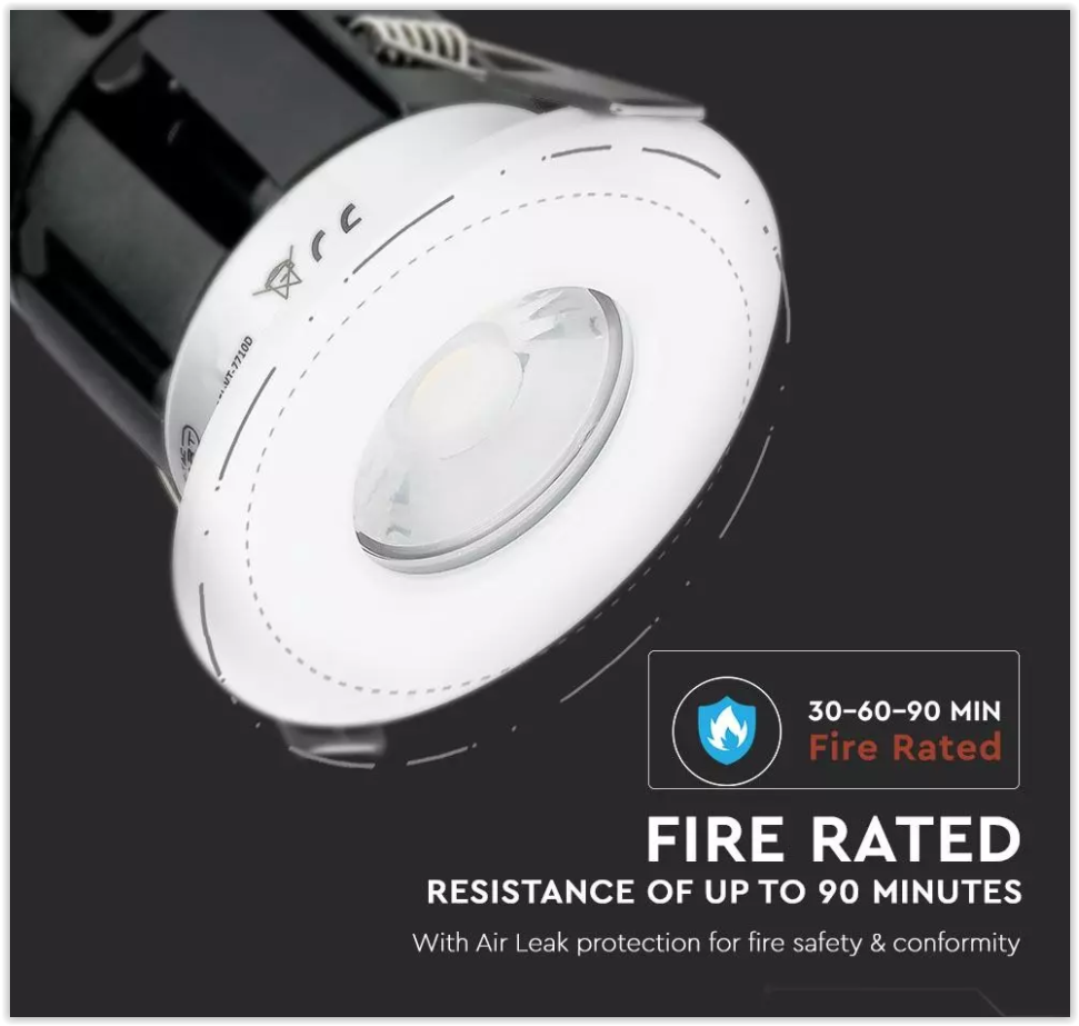 Smart LED spot - Fire resistant - 83mm - CCT - IP65