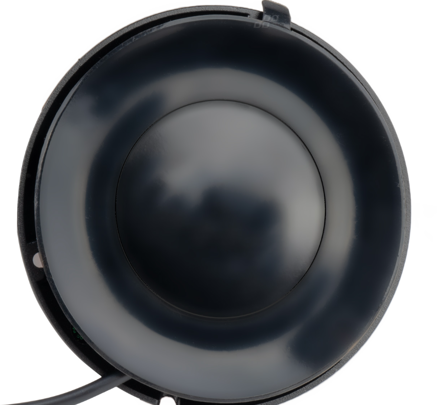 LED beacon / roof flasher - Orange - R10 / R65 - 16 LEDs - Magnet - Dark edition