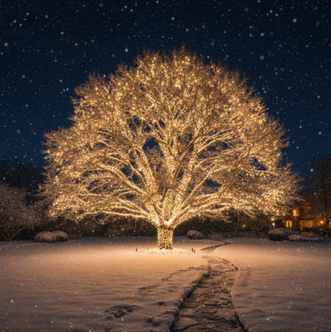 LED kerstverlichting – 500 LED – Warm wit – 35 m – IP44 – 8 standen + flitsfunctie