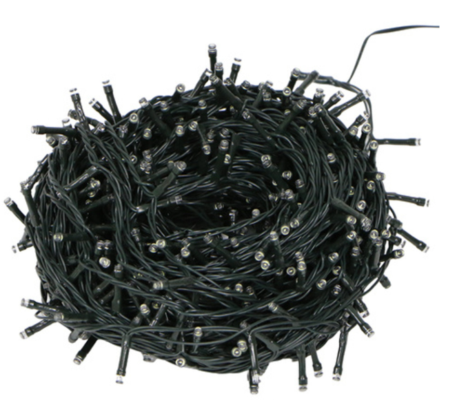 LED kerstverlichting – 500 LED – Warm wit – 35 m – IP44 – 8 standen + flitsfunctie