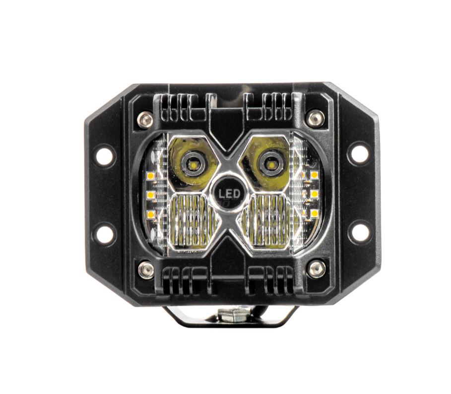 Lampe de travail LED - R10 - Blanc + orange - 60 W - 6000 lumens