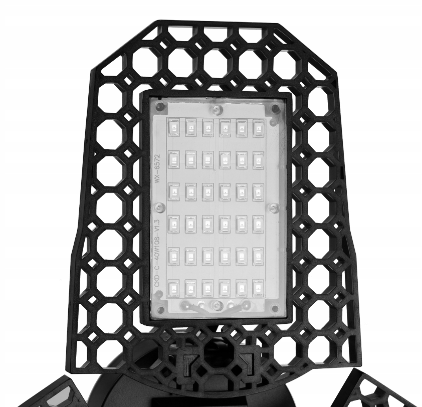 LED grow light - 108 LEDs - Red/blue - Adjustable