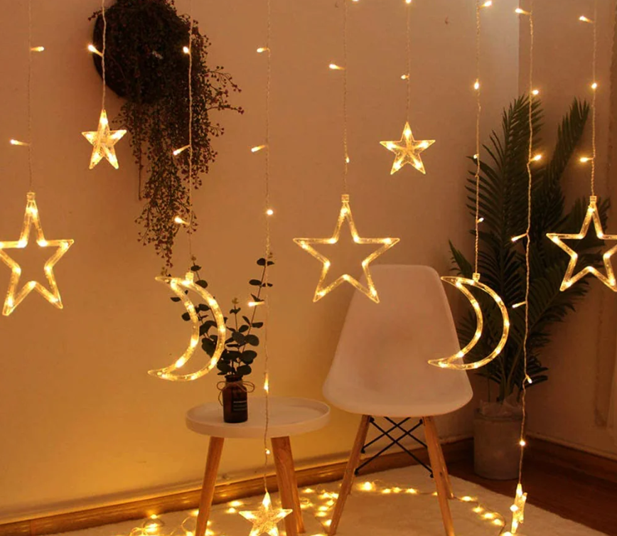 Starry Sky LED String Light – 120 Warm White LEDs | 8 Light Settings | 5.2m Enchanting Light