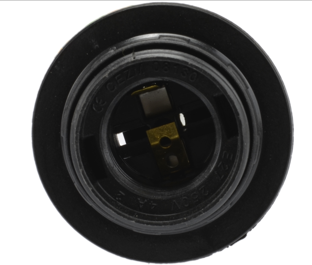 E27 lamphouder - Met kraag - 56mm - Schroefmontage