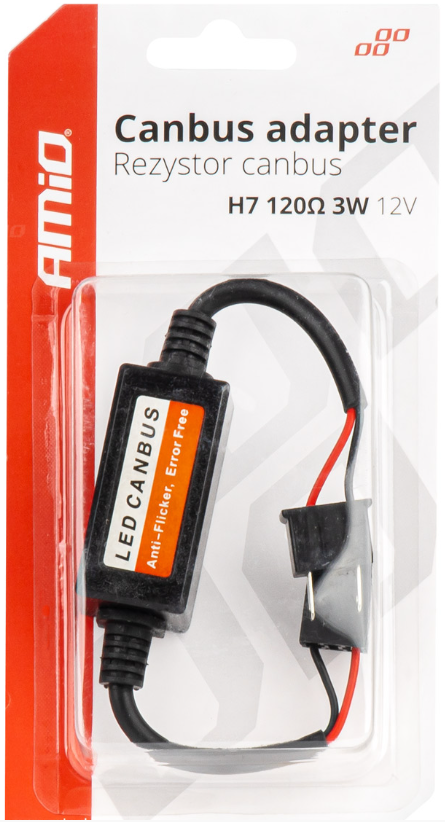 CANBUS weerstand H7 – 120Ohm – 3W – voor LED-upgrade