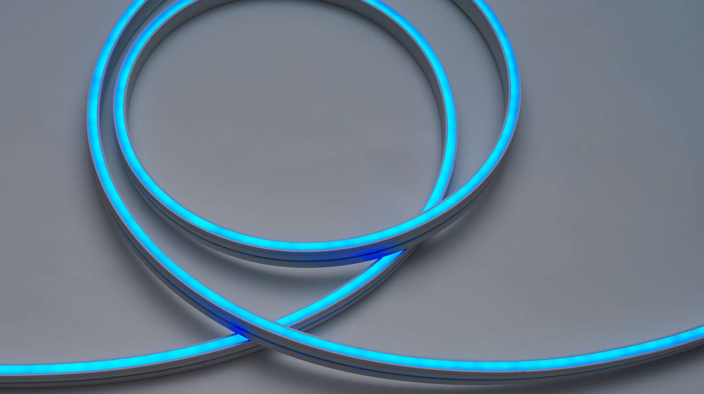 LED NEON - ice blue - 6x12mm - 120 LED/m - 12V - 5 meters