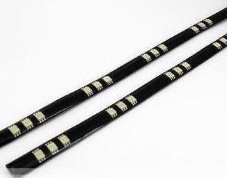 2 bandes LED blanches - guirlandes LED de 30 cm