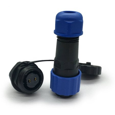 Male + socket - Waterdichte kabelverbinder - 5 aderig - IP68
