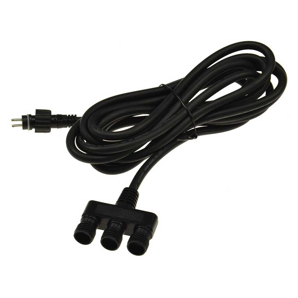3x LED grond spot - 12V - 3x1 watt - complete set