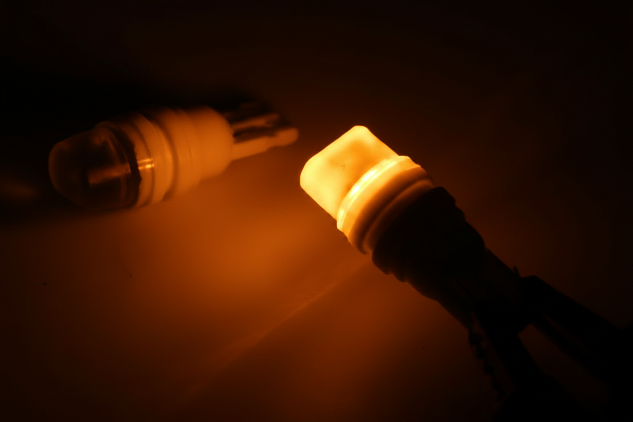 T10 - COB LED white - 12V - 2 pieces