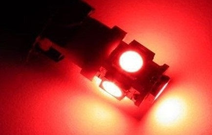 T10 - Rouge - 5 LED - 12 V - 5050 SMD