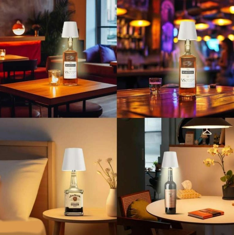 Draadloze touch-tafellamp met 3 lichtkleuren - USB-C oplaadbaar - Wit