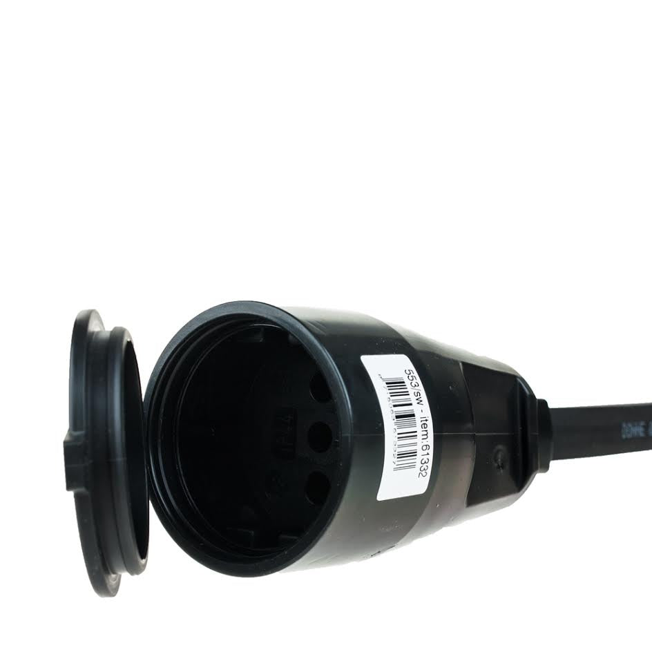 Waterproof plug - 250V - With cover cap