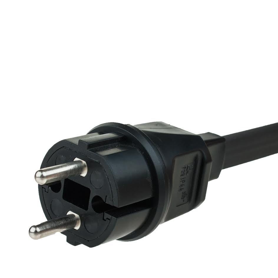 Waterdichte stekker voor prikkabels - 250V